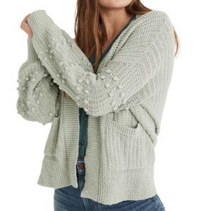 Madewell Bobble Cardigan Sweater